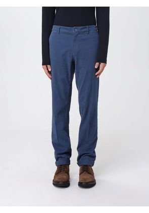 MASON'S Pants Men color Gnawed Blue