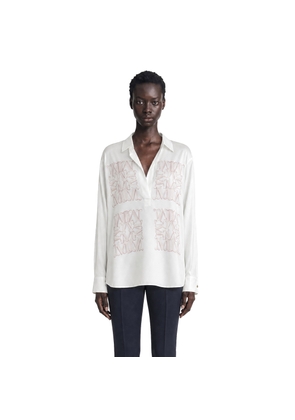 Marabesque Silk Twill Shirt