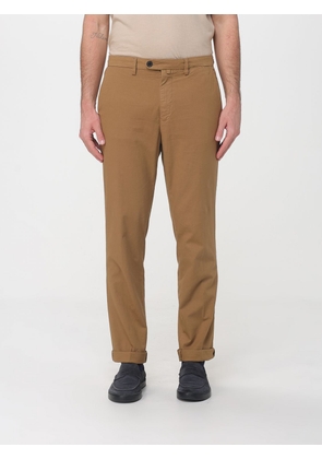 Mason's Stretch Cotton and Linen Chino Trousers