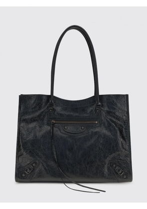 BALENCIAGA Le City Arena Leather Tote Bag