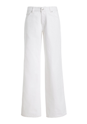 EB Denim Baggy Rigid Low-Rise Wide-Leg Jeans - Moda Operandi