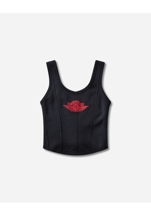 Women s Jordan Flight Fleece Corset Black / University Red