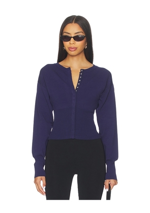 ALL THE WAYS Kourtney Cardigan in Royal. Size S. Also in XS, M, L.