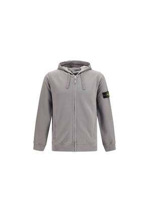 Stone Island Gray Cotton Sweatshirt - M