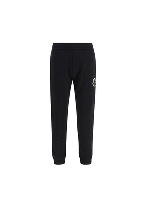 Moncler Black Cotton Athletic Pants - L