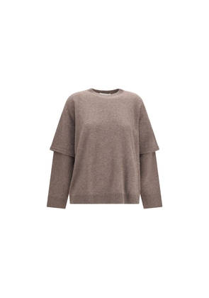 Darkpark Brown Cashmere Sweater - S