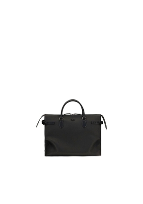 Valentino Garavani Black Calf Leather Bos Taurus Handbag