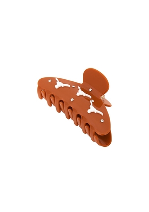 BaubleBar University Of Texas At Austin Hairclip in Orange.