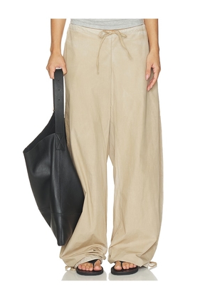 COTTON CITIZEN The Santorini Drawstring Pant in Neutral. Size XS. Also in S, M.