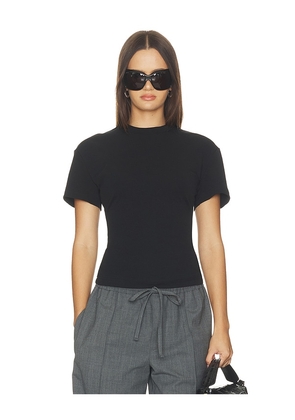 ALL THE WAYS Jadan Tee in Black. Size XXS. Also in XS, S, M, L.