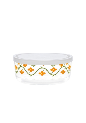 Fish's Eddy Vintage Floral Loretta Storage Bowl in Orange.