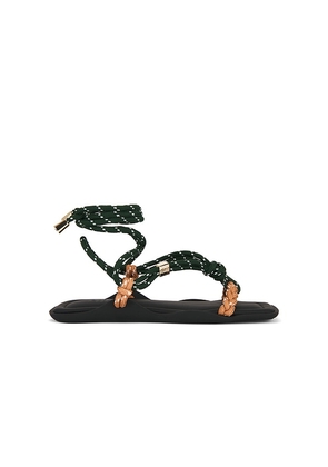 FlÃ²wze FlÃ² Square Twin Sandal in Multi. Size 36. Also in 37, 38, 39, 40, 41.
