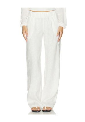 NIIHAI The Dove Trouser in White. Size XS. Also in S, M, L, XL.