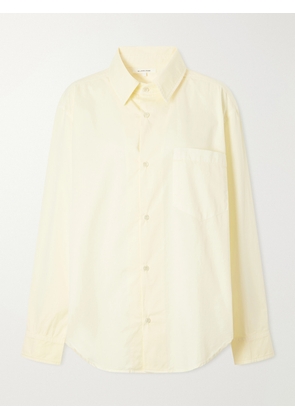 SLVRLAKE - Cleo Cotton Shirt - Yellow - x small,small,medium,large,x large