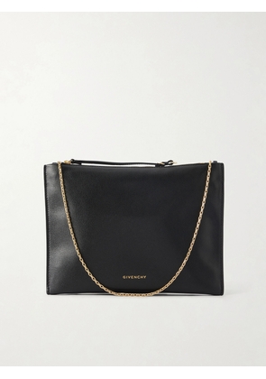 Givenchy - Voyou Leather Clutch - Black - One size