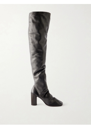 LEMAIRE - Leather Knee Boots - Brown - FR35,FR36,FR37,FR38,FR39,FR40