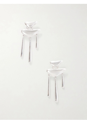 Loren Stewart - Cousteau Chandelier Sterling Silver Drop Earrings - One size