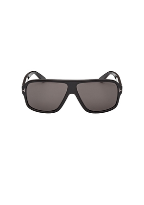 TOM FORD William Sunglasses in Black.