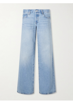 FRAME - The Gray Low-rise Wide-leg Jeans - Blue - 23,24,25,26,27,28,29,30,31,32,33