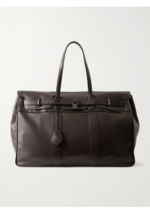 Brunello Cucinelli - Leather Weekend Bag - Brown - One size