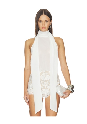 superdown Mable Top in Ivory. Size XXS. Also in XS, S, M, L, XL.