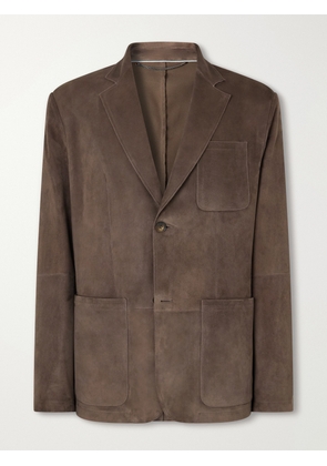 Canali - Suede Blazer - Men - Brown - IT 46