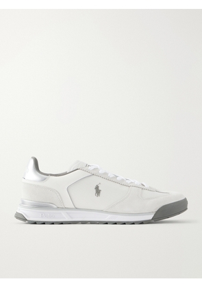 Polo Ralph Lauren - Varick Suede and Leather-trimmed Sneakers - Men - White - UK 6