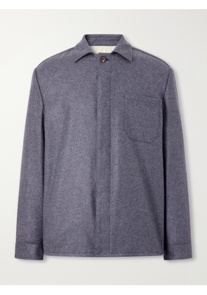 Eleventy - Cashmere Overshirt - Men - Gray - S