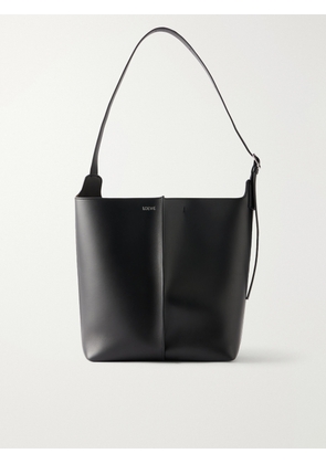 LOEWE - Paula's Ibiza Bilbao Large Leather Tote Bag - Men - Black