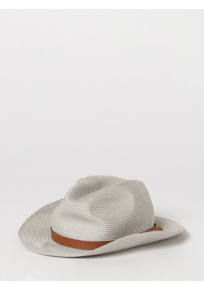 EMPORIO ARMANI Hat Woman color Grey