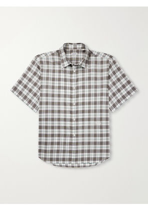 Burberry - Radmar Checked Cotton Shirt - Men - Brown - S