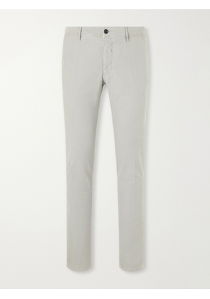 Slowear - Straight-Leg Stretch-Cotton Trousers - Men - Gray - UK/US 28