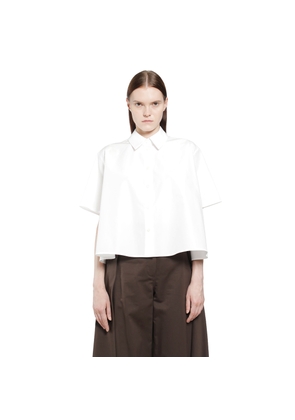 Short Sleeve Trapeze Shirt in Cotton