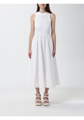 TOMMY JEANS Dress Woman color White