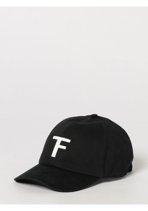 TOM FORD Cotton Twill Baseball Cap with Embroidered Logo