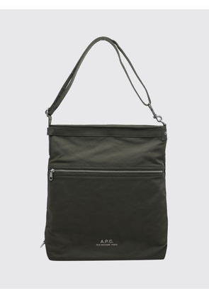 A. P.C. Shoulder Bag Men color Green