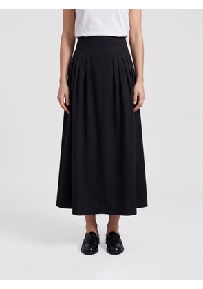 Studio Nicholson Cotton Skirt with Pleats