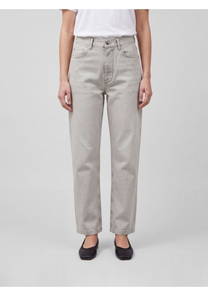 Studio Nicholson Barra High-Waisted Straight Leg Jeans in Cotton Denim