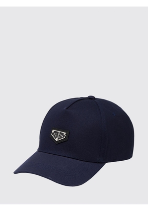 PHILIPP PLEIN Cotton Baseball Cap with a Contrasting Front Logo