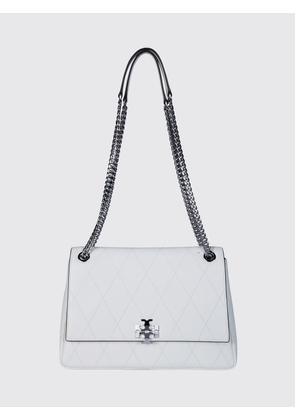 TORY BURCH Charlie Matelassé Leather Shoulder Bag with Double T Logo