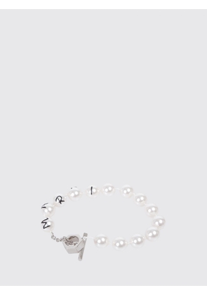 MARNI Brass Necklace with Synthetic Pearls and Crystals