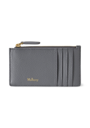 Mulberry Women's Continental Long Zipped Card Holder Foggy Grey