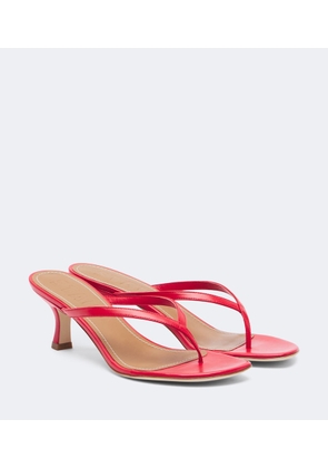 Staud Freja leather thong sandals