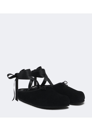 Birkenstock 1774 x Repetto Opera suede mules