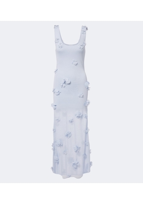 Simkhai Ivi floral-applique gown