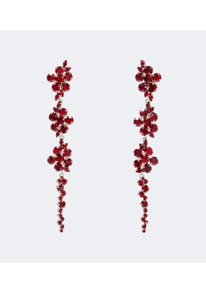 Simone Rocha Crystal-embellished drop earrings
