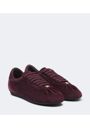 Dolce&Gabbana DG suede sneakers