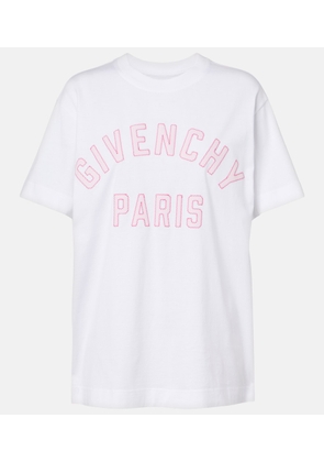 Givenchy Embroidered cotton T-shirt