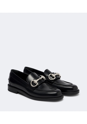 Gucci Boulevard leather penny loafers