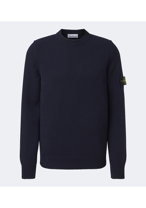 Stone Island Compass badge wool-blend sweater